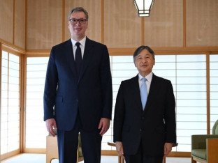 Vučić pozvao japanskog cara da posjeti Srbiju