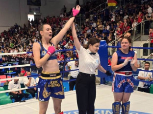 Nikolina Cvijetić iz Nevesinja evropska prvakinja u kik-boksu