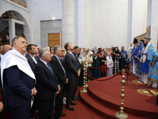Прва литургија у српско-руском храму у Бањалуци: Заживјела идеја настала прије једног вијека