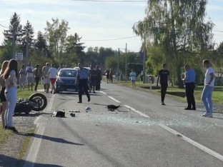 Nesreća kod Dervente, teško povrijeđen motociklista