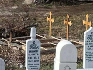 Tužilaštvo BiH: Iguman nije počinio krivično djelo postavljanjem krstova