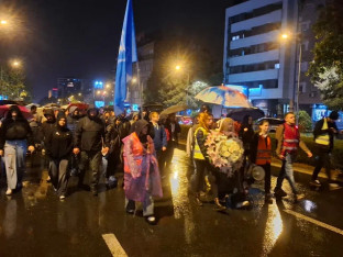 Studenti protestnom šetnjom obilježili 11 mjeseci od tragedije u Novom Sadu