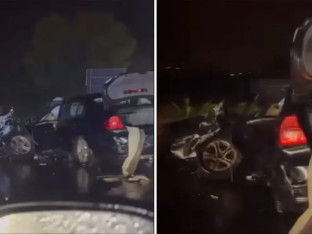 Teška saobraćajka kod Mladenovca: Preticao autobus pa se "zakucao" u drugi auto