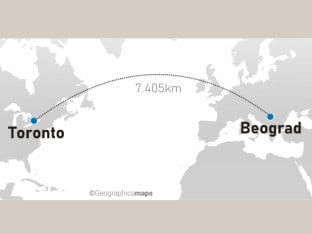 Od marta direktan let iz Beograda do Toronta