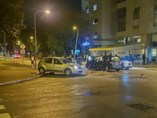 Sudar tri vozila u centru Banjaluke