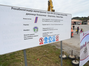 Почели радови на обнови пута Клашнице - Бањалука