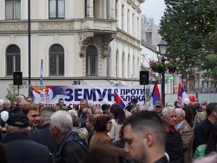Širom Srbije skupovi u znak podrške Srbima na KiM i protiv blokada