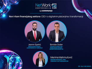 Novi ritam finansijskog sektora: CEO-i o digitalnim plaćanjima i transformaciji na NetWork 13 konferenciji