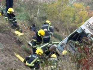 U prevrtanju autobusa poginule dvije osobe
