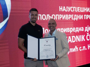 Veljko Čulić iz Novog Grada najbolji mladi agropreduzetnik