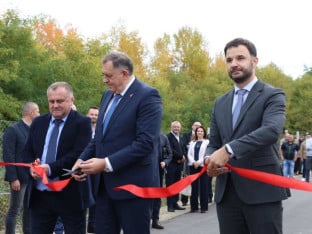 Dodik pustio u rad novi pogon u ljubijskom "Tveku"