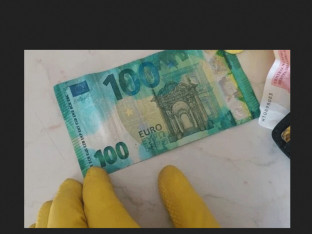 Akcija "Euro": Obojene novčanice evra konvertovali u KM