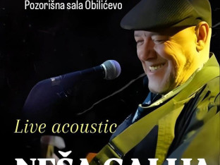 Neša Galija održaće akustični koncertu u Obilićevu