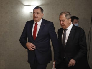 Dodik se sastao sa Lavrovom u Minsku