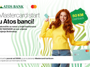 Mastercard start u ATOS Banci – podrška mladima na putu ka finansijskoj samostalnost