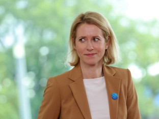 Kaja Kalas sa članovima Predsjedništva BiH