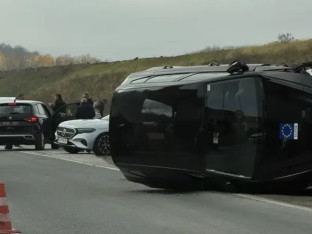 Nesreća kod Maglaja: Prevrnulo se vozilo Eufora