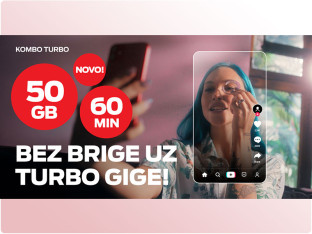 m:tel KОMBO ТURBO: 50 GB сваки мјесец - и оно што не потрошиш, преносиш даље!