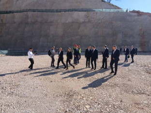 Zvaničnici obišli dovodni tunel za HE "Dabar"