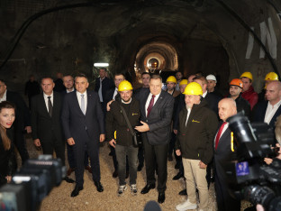 Dodik nakon obilaska tunela HE "Dabar": Energija stub razvoja