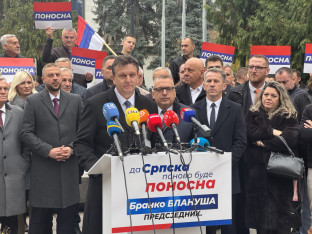 Blanuša počeo kampanju: "Nećemo trgovati interesima Srpske"