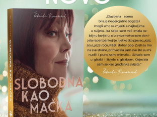 Pjevačica Zdenka Kovačiček predstavlja autobiografiju „Slobodna kao mačka“