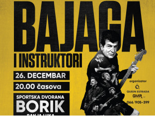 Rok legende Bajaga  i "Instruktori" nastupaju u Banjaluci