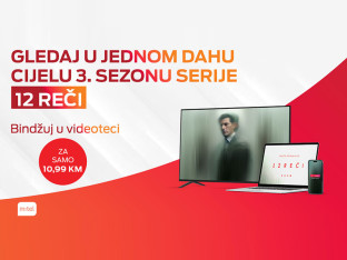 Od 15. novembra eksluzivno u m:tel IPTV videoteci: Gledajte u jednom dahu treću sezonu serije  „12 reči"