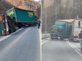 Vjetar prevrnuo prikolicu, totalna obustava saobraćaja kod Zenice