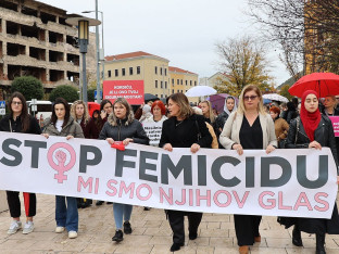 Mostar: Protest zbog ubistva Aldine Jahić