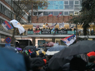 Studenti protestom obilježili godišnjicu početka blokada fakulteta