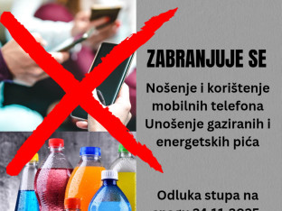 У овој школи од сутра нема мобилних телефона и газираних пића