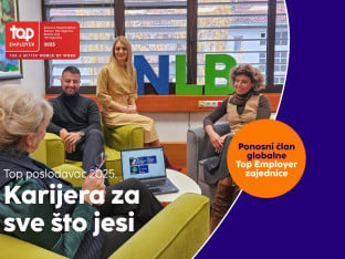 NLB Banka dobila prestižni sertifikat TOP Employer za 2025. godinu