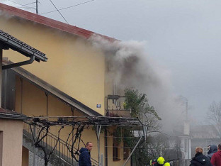 Požar na kući u Banjaluci