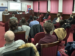 Gideon Grajf održao predavanje o Holokaustu i genocidu u NDH studentima Banjaluke