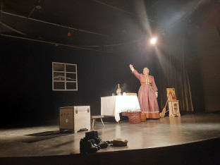 Monodrama „Iskra“ zaiskrila na daskama koje život znače