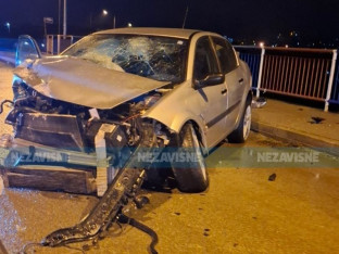 Teška nesreća u Česmi: Dvije osobe povrijeđene