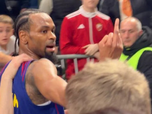 Ružan gest Pantera prema navijačima Zvezde
