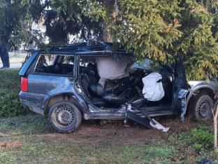 Automobil sletio s puta, poginuo Dervenćanin