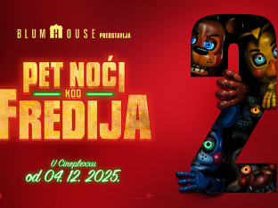 Poklanjamo ulaznice za film "Pet noći kod Fredija "