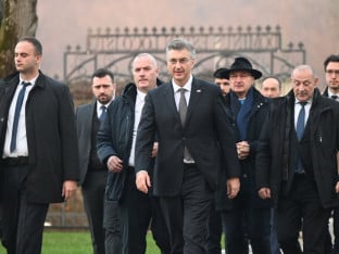 Plenković stigao u Banjaluku, dočekali ga zvaničnici Srpske