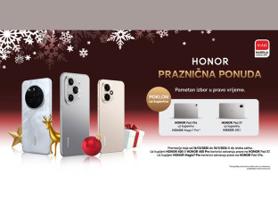 Савршени HONOR поклони чекају вас у m:tel празничној понуди!