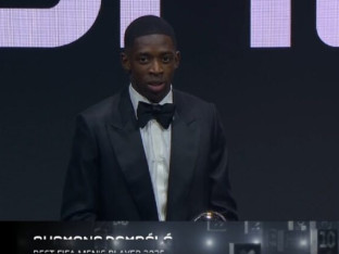 Dembele najbolji fudbaler na svijetu
