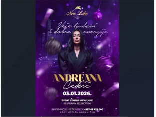 Koncert Andreane Čekić skoro rasprodat: Ko ne požuri, ostaje bez karte