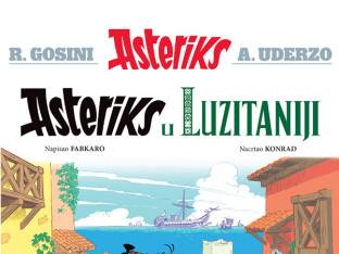 Српско издање стрипа "Астерикс у Лузитанији"