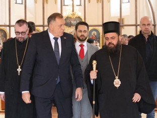 Додик са епископом Херувимом: Немјерљива улога СПЦ у очувању идентитета, духовности и саборности