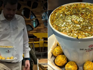 U restoranu u Sarajevu poslužen najveći kapućino sa jestivim zlatom