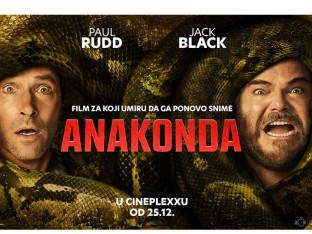 „Sinepleks Palas“ i „Glas Srpske“ poklanjaju ulaznice  za film „Anakonda“