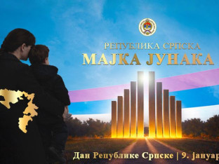„Република Српска мајка јунака“, слоган под којим се обиљежава 9. јануар