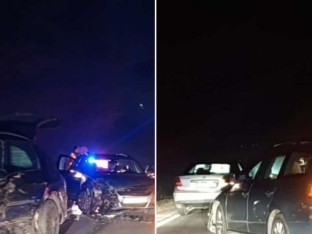Sudar dva automobila kod Maglaja, ima povrijeđenih